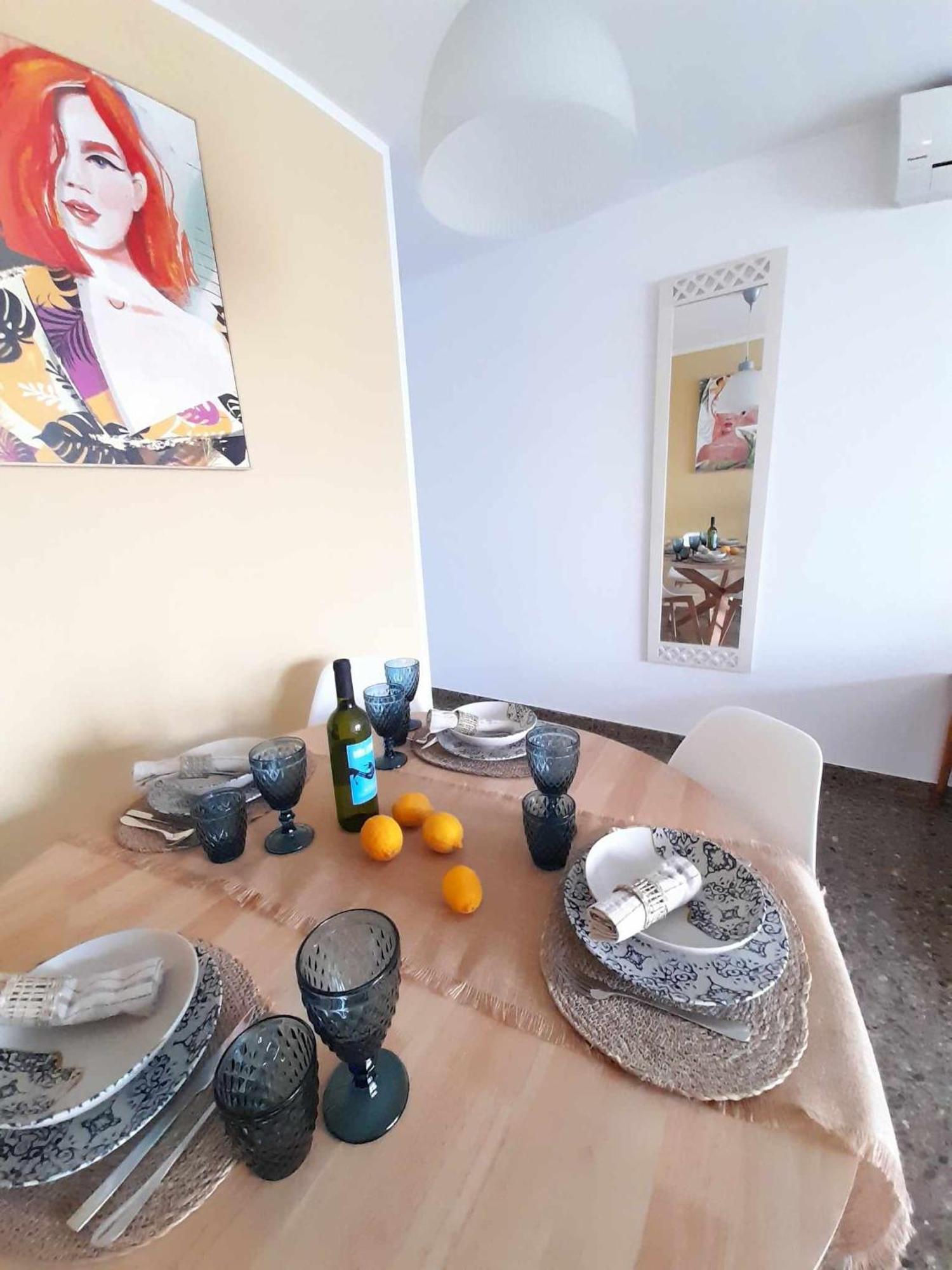Apartament Ambar Gandia Playa-Grao Con Piscina Parking Ideal Para Familias Exterior photo