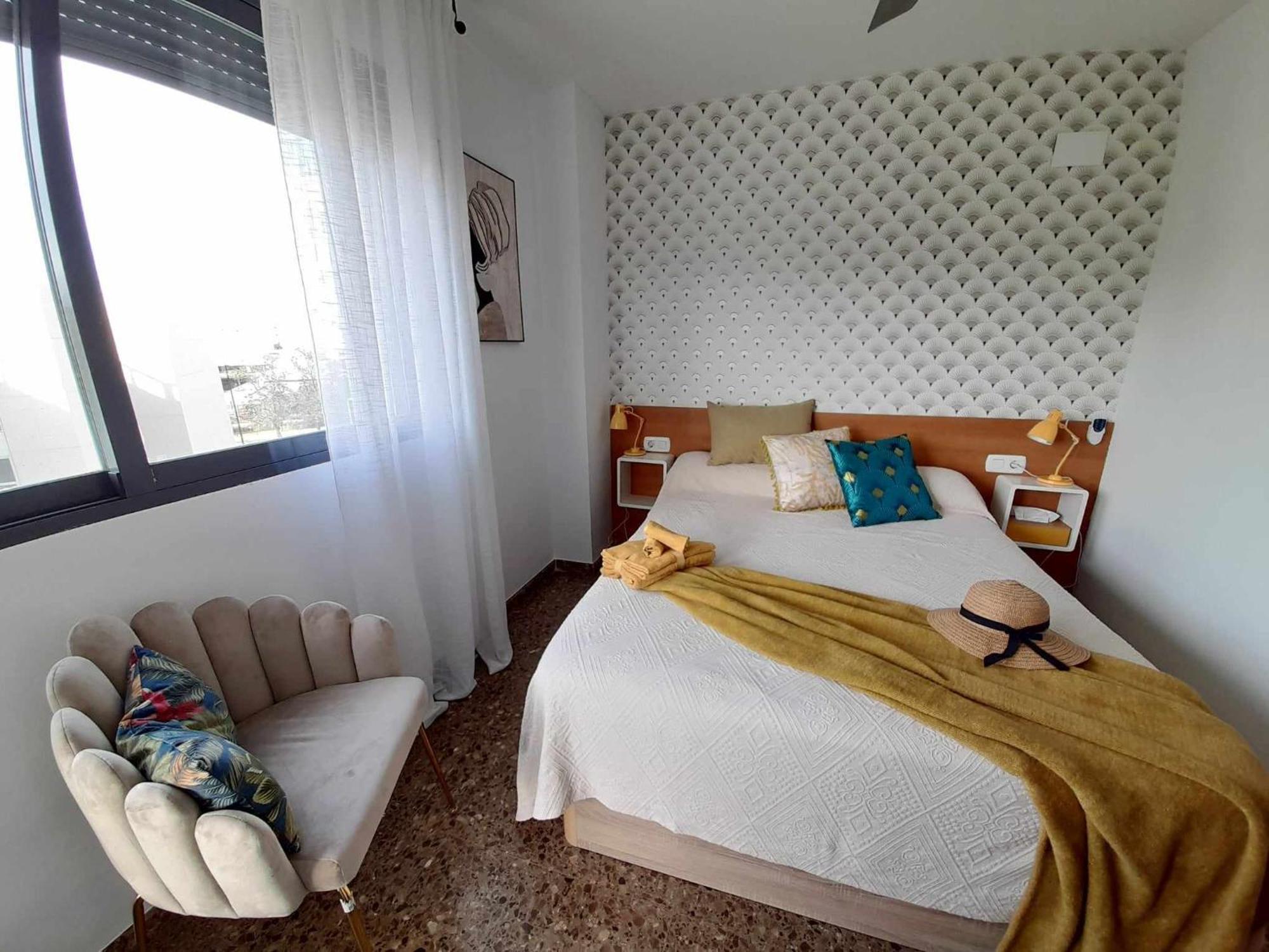 Apartament Ambar Gandia Playa-Grao Con Piscina Parking Ideal Para Familias Exterior photo