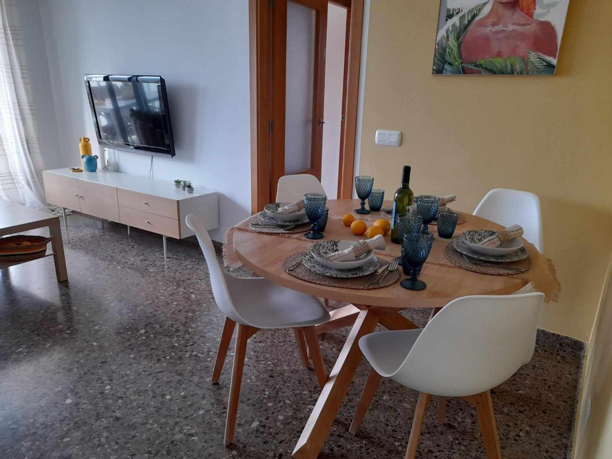 Apartament Ambar Gandia Playa-Grao Con Piscina Parking Ideal Para Familias Exterior photo