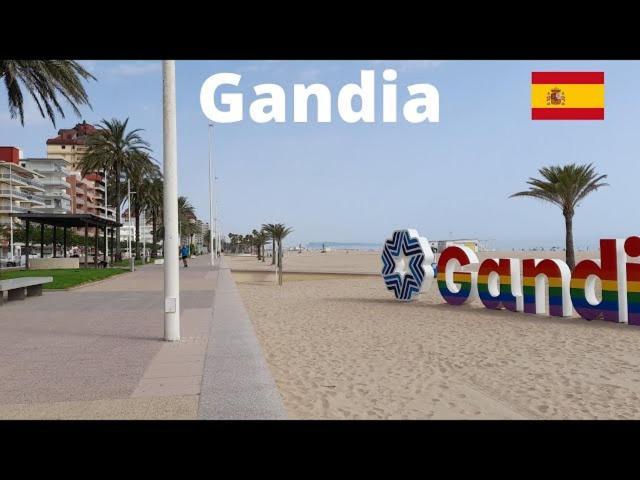 Apartament Ambar Gandia Playa-Grao Con Piscina Parking Ideal Para Familias Exterior photo